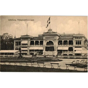 Göteborg, Trädgårdsföreningen Sweden Postcard